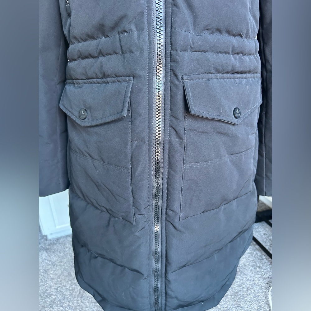 Orolay Women’s Black Down Filled Puffer Parka Jacket Size Small - Picture 6 of 13